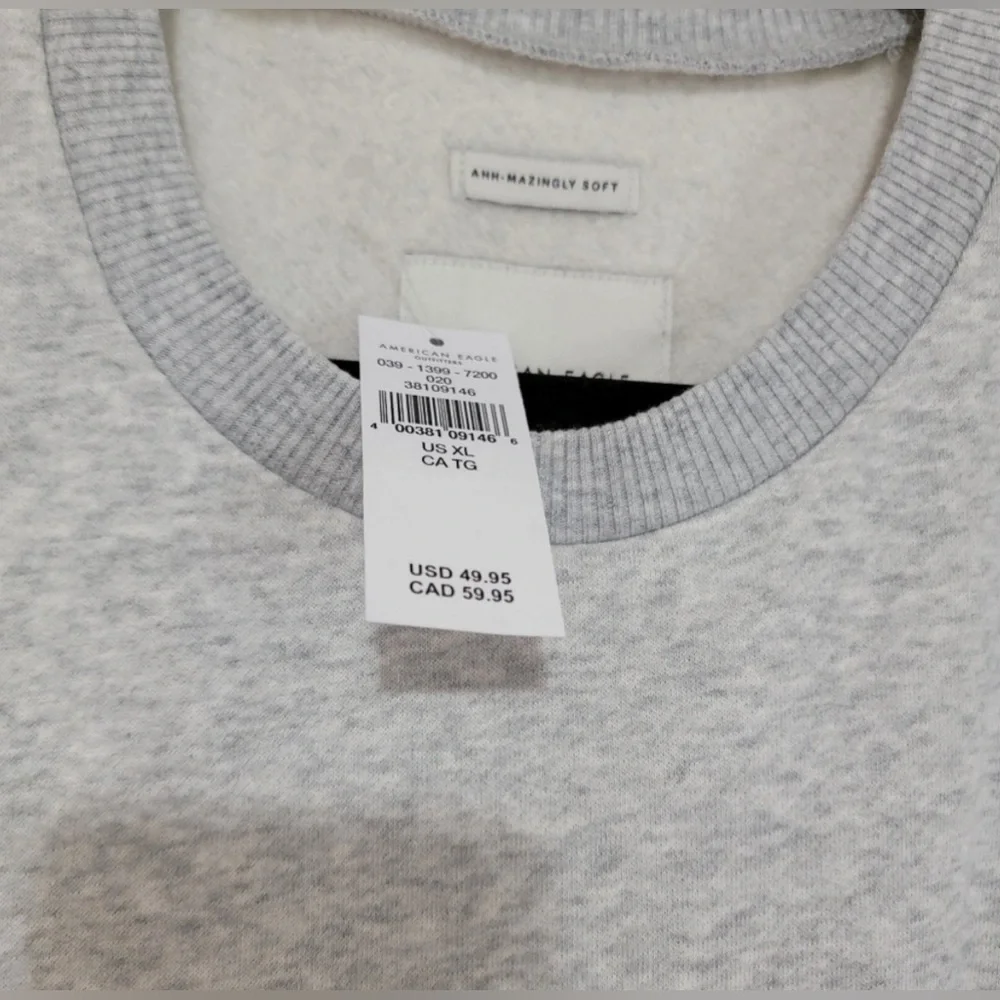 American Eagle Ruffle sweatshirt dress - Picture 3 of 3